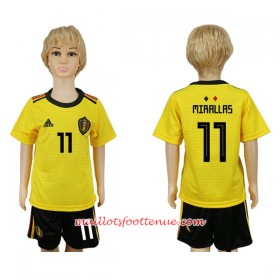 Maillot/Tenue Belgique Mirallas 11 Enfant Exterieur Coupe du monde 2018